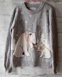 Szary zimowy sweter Primark rozm. 34/36