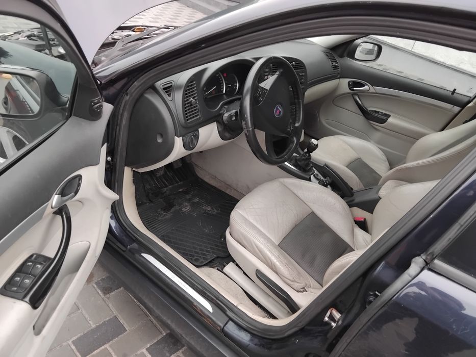 Saab 9-3 2.2 tid 2004 г.в. На полном ходу.