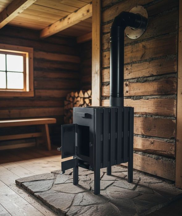 буржуйка піч для гаража металева піч печка