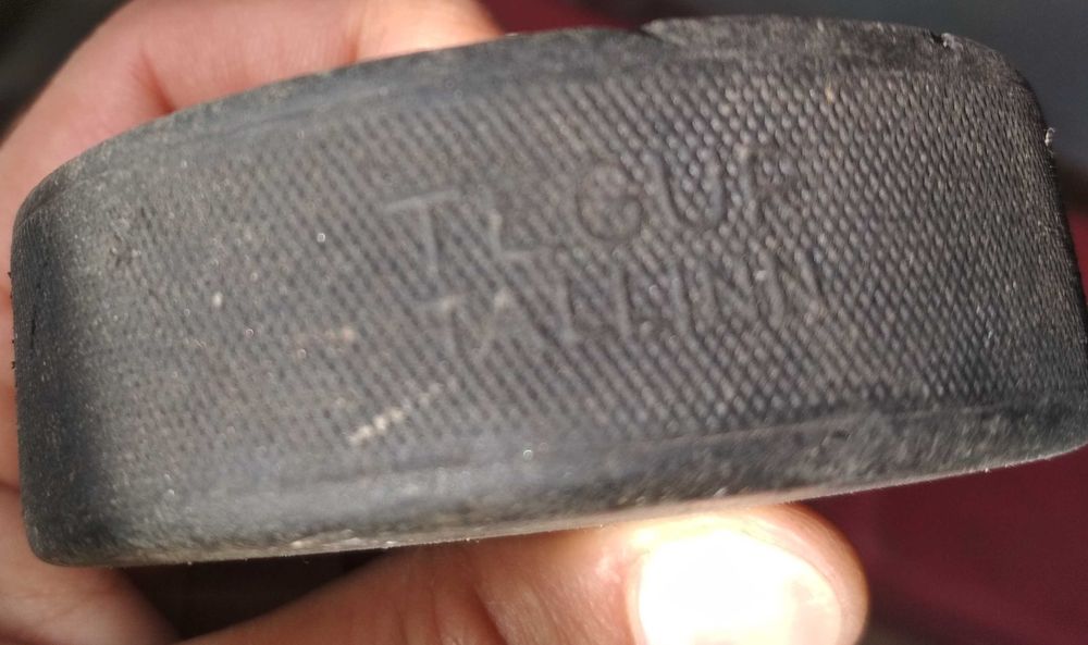 Хоккейная шайба «Tallinn». Эстонская ССР,