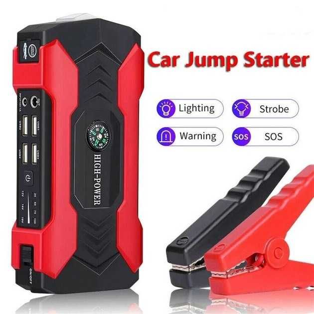 Пуско-зарядное устройство (бустер) для авто Jump Starter 48000 мА·ч