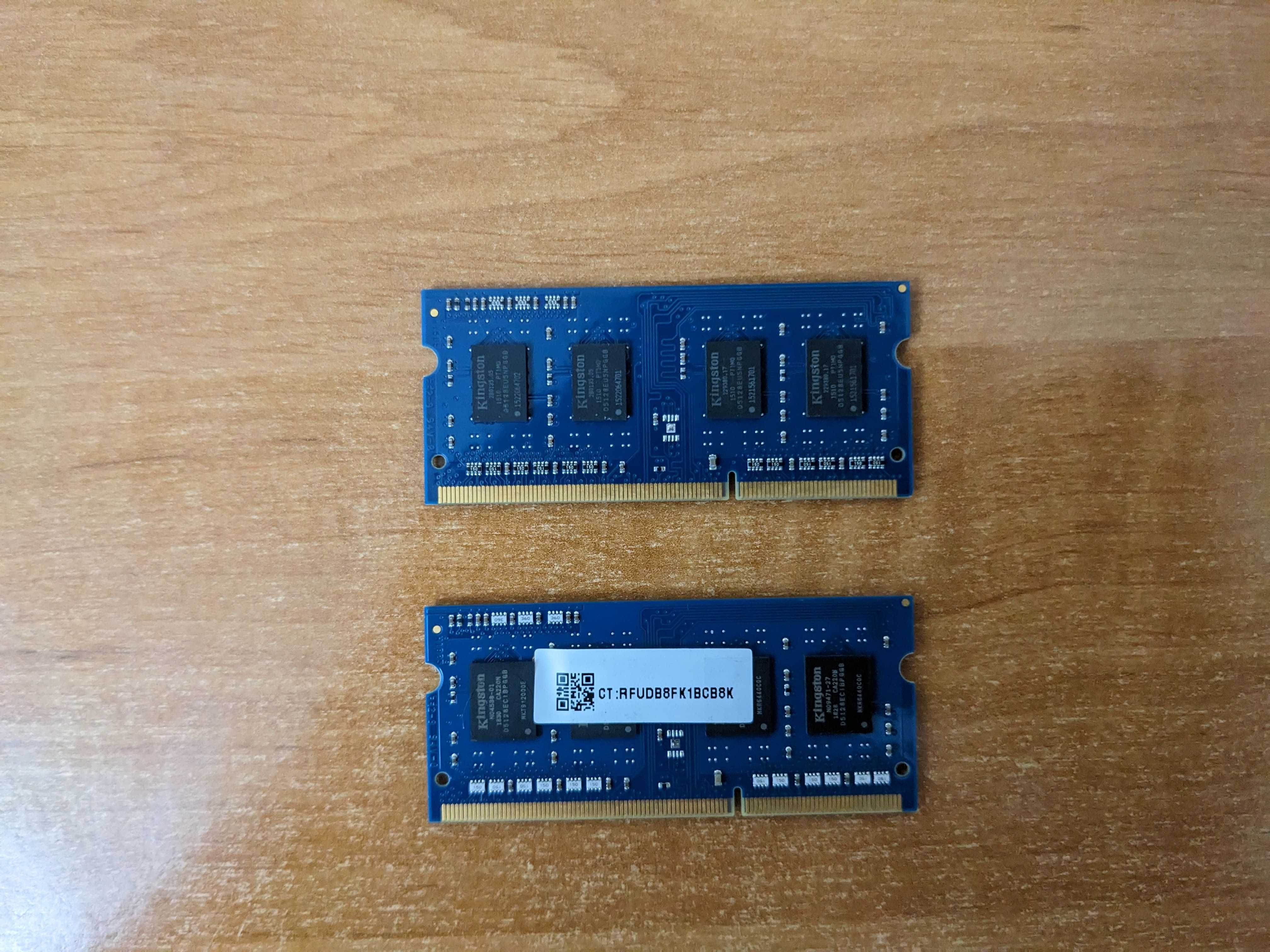 Оперативная память Kingston SODIMM DDR3L 2x4Gb ACR16D3LS1KNG/4G