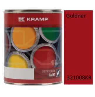 KRAMP -Lakier do ciągnika Güldner 321008KR, czerwony 1L