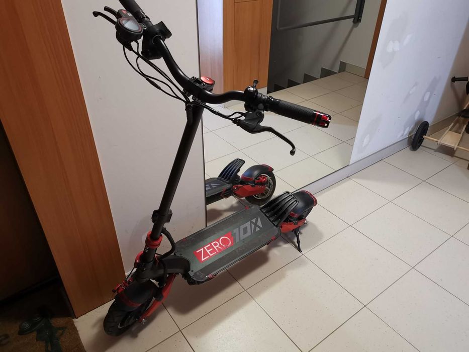 Hulajnoga elektryczna Zero 10x (Techlife X7, Kugoo Kirin) tylko 837km