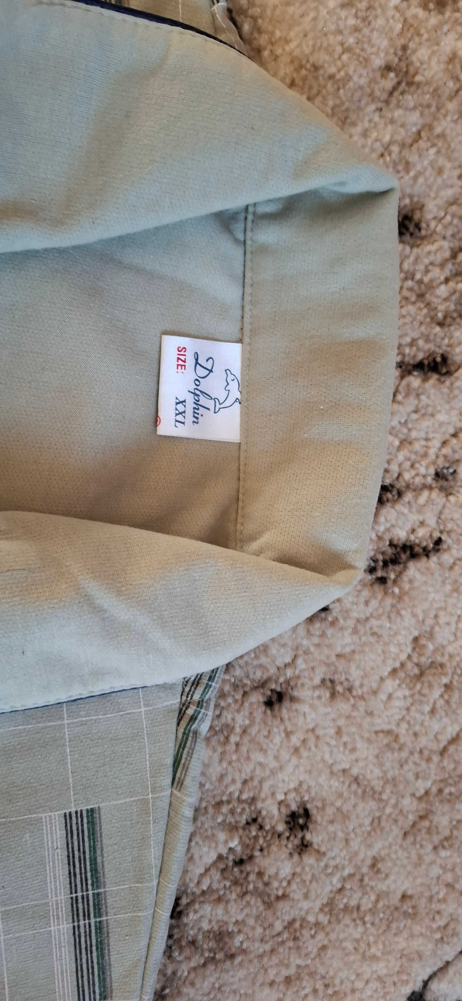 piżama męska rozpinana z kieszeniami  Dollphin XXL