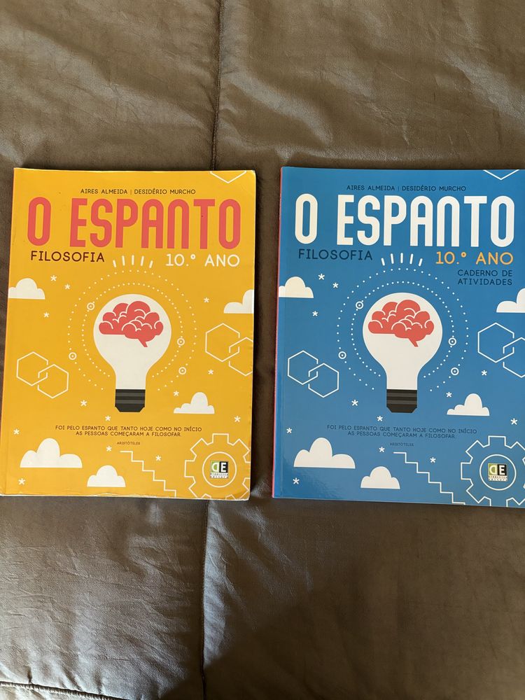 Livros Filosofia 10 e 11 anos