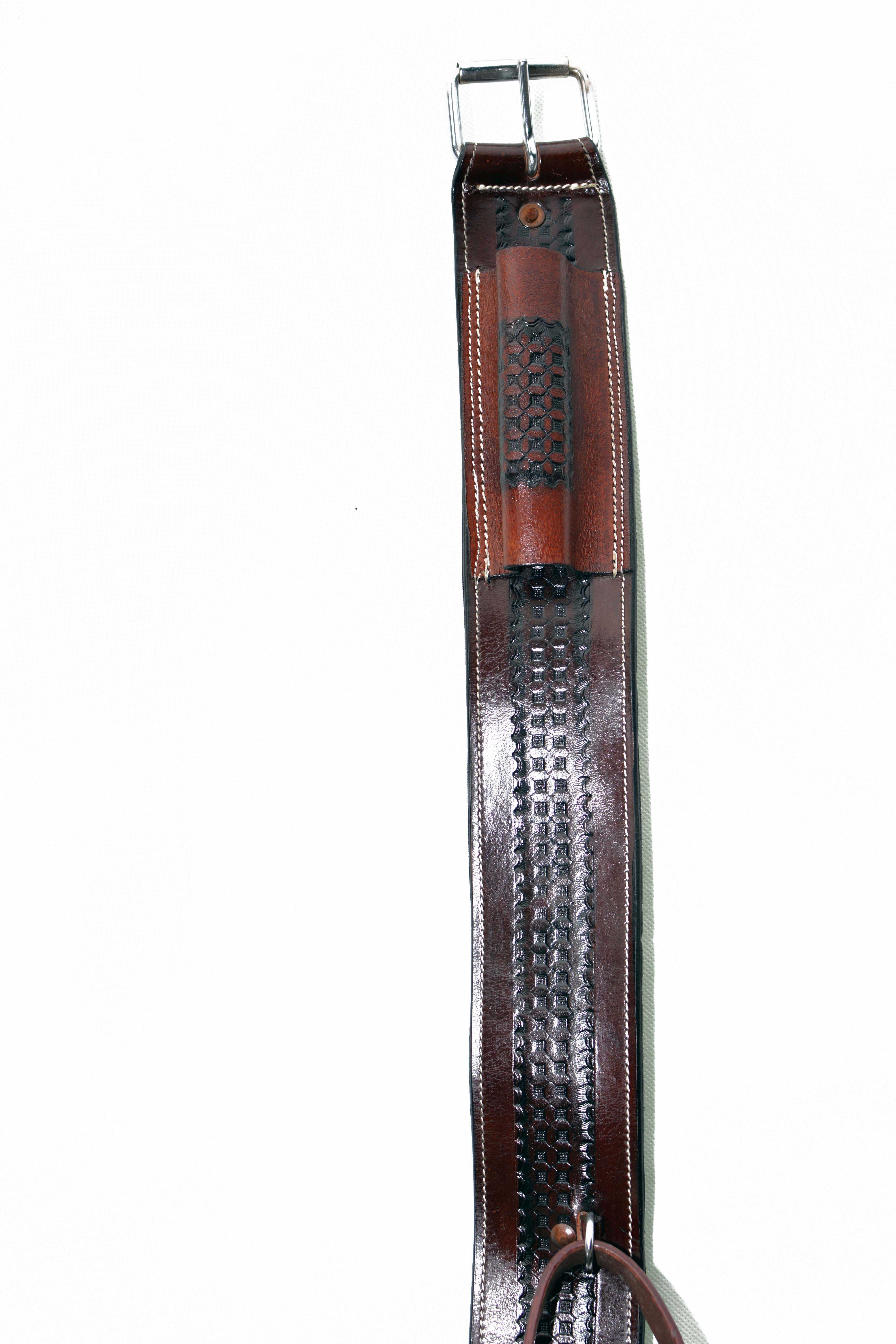 Popręg tylny skórzany do siodła western