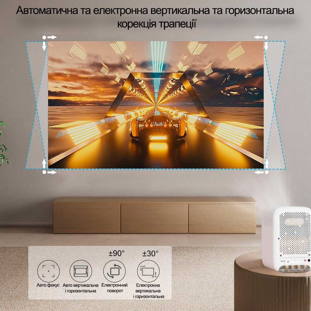 LED Full HD проектор Everycom R11 (*У наявності*)