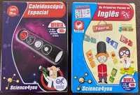Science4you – 2 jogos - aprender inglês + caleidoscópio