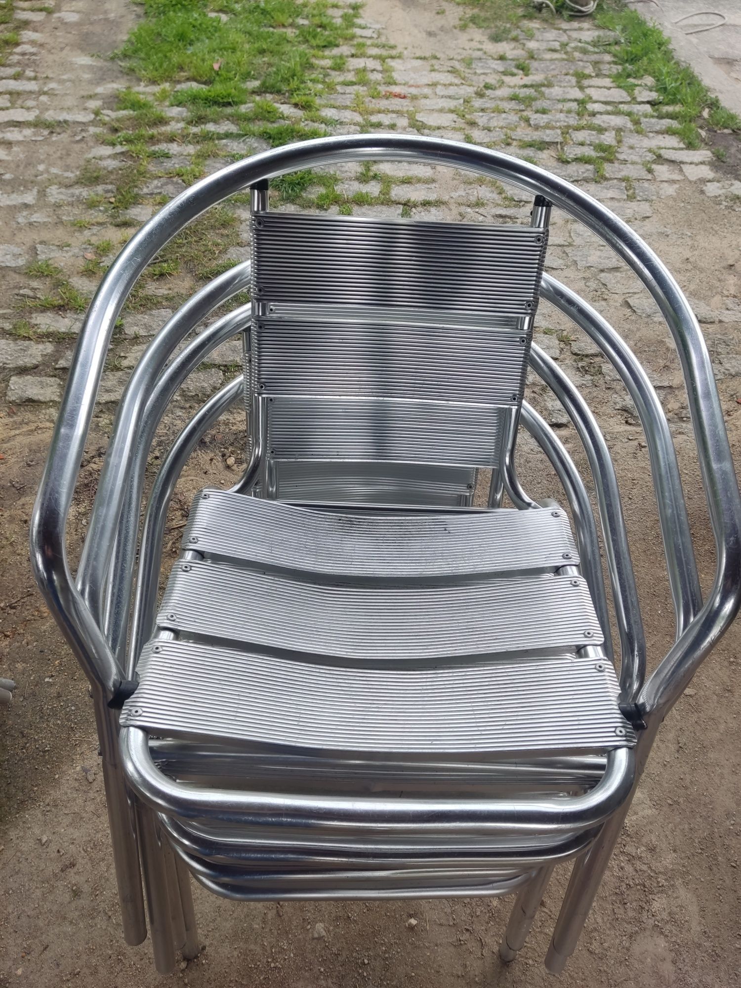 Mesa esplanada e cadeiras alumínio