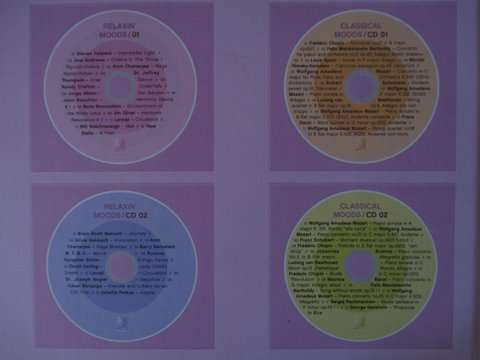Music Therapy 4cds (Love SPA) + Pure Senses Sound and Vison - 4cds-vp.