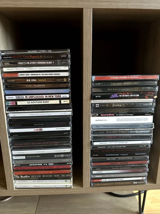 Płyty CD - Radiohead, Black Sabbath, Beatles, Nirvana, Iron Maiden