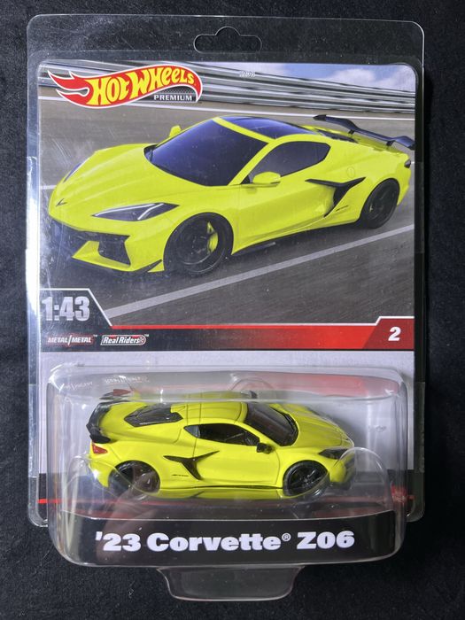 Hot Wheels Premium 1:43 (‘23 Corvette Z06)