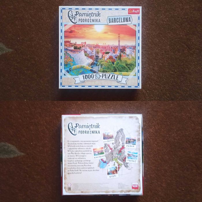 Puzzle 1000 do zamiany lub na sprzedaż