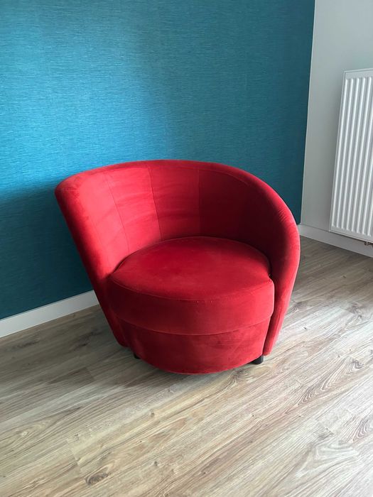 Czerwony fotelik