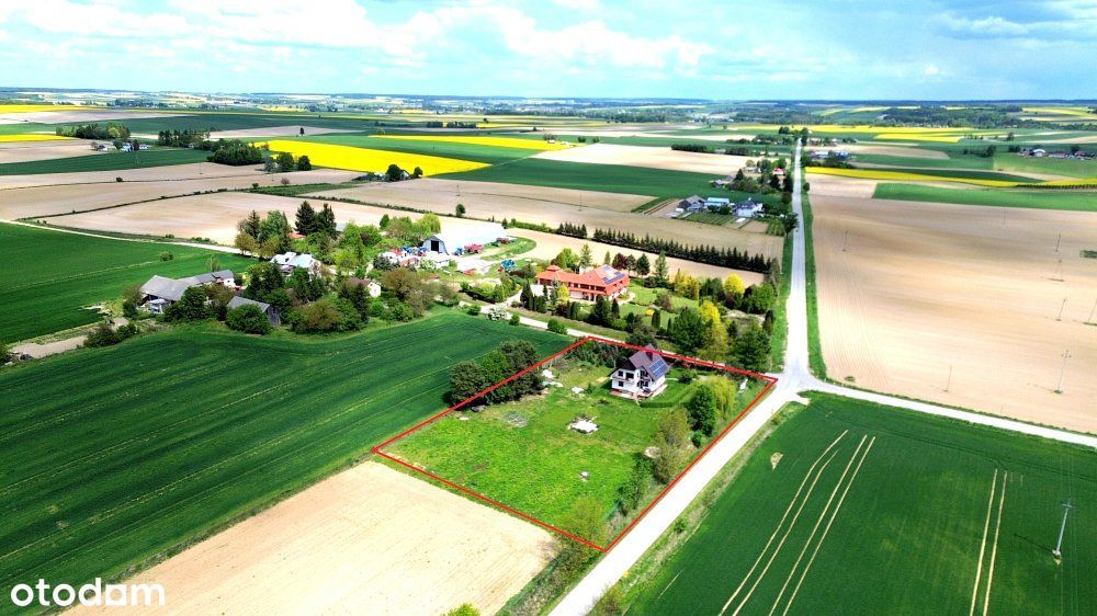 Imponujące siedlisko/ działka 49 arów  - Bończa