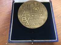 Medalha bronze 50 anos Bombeiros  Avintes
