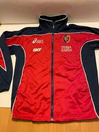 Bluza piłkarska Cagliari Calcio retro Asics rozmiar S