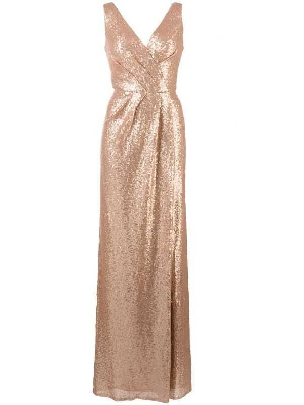 Неймовірна золота випускна,святкова сукня максі в пайетки Diy fashion.