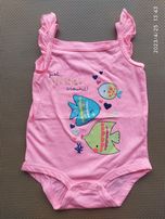 Body krótki rękaw r.80 /3szt.