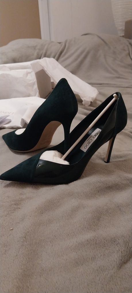 Buty Jimmy Choo zielone