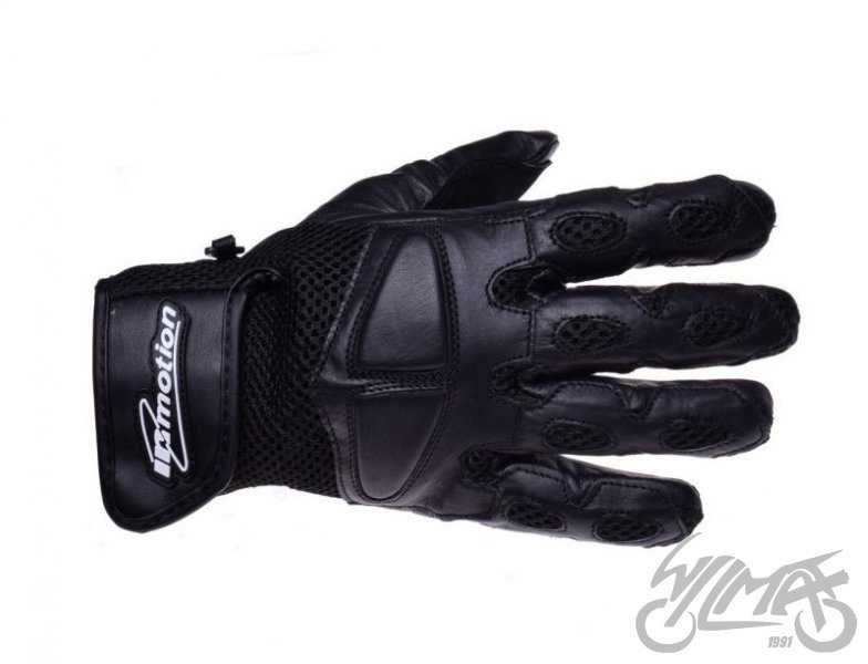 Rękawice motocyklowe czarne siatka różne rozmiary