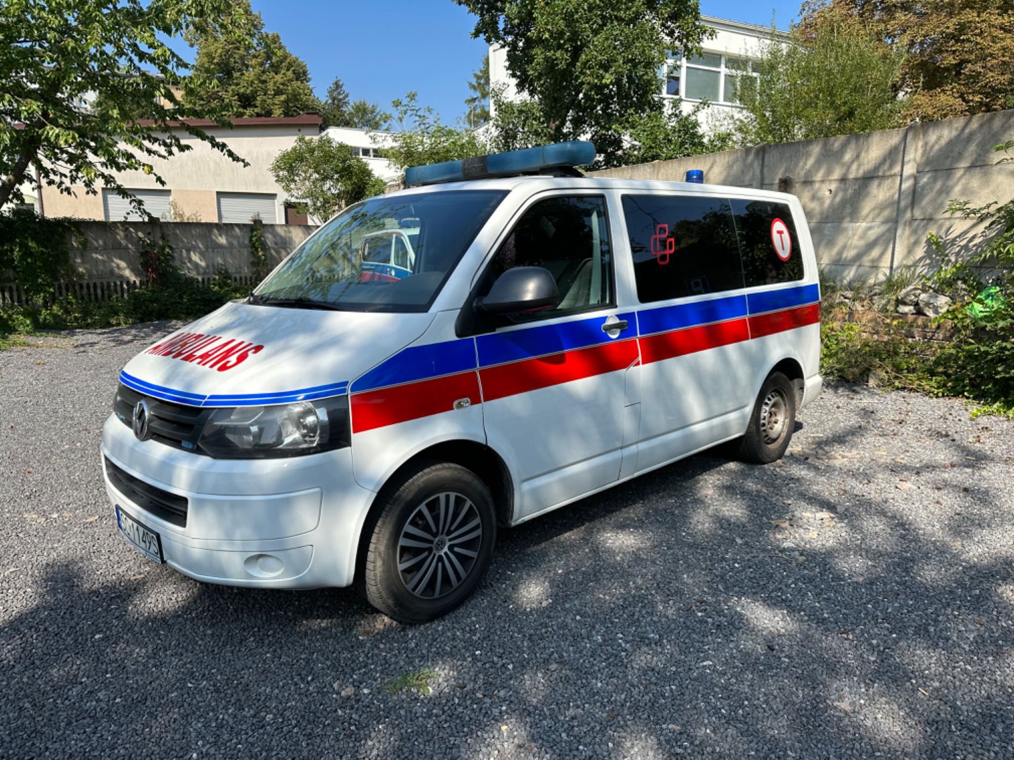 Ambulans Karetka Volkswagen Transporter T5 Lift
