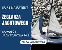 Kurs żeglarski na patent żeglarza jachtowego