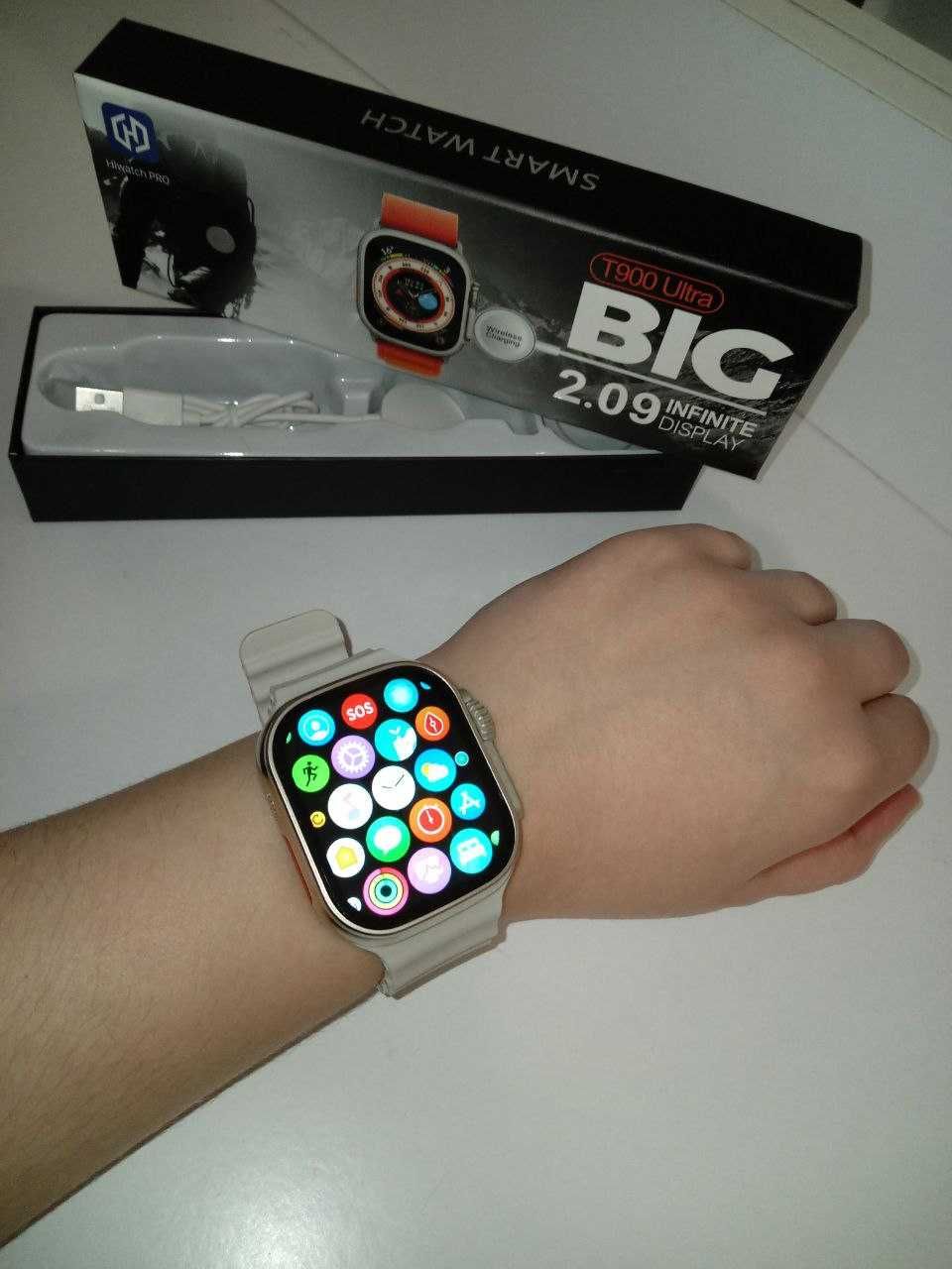Смарт-часы Smart Watch series  BIG 9 Ultra / 49 mm titanium Умные часы