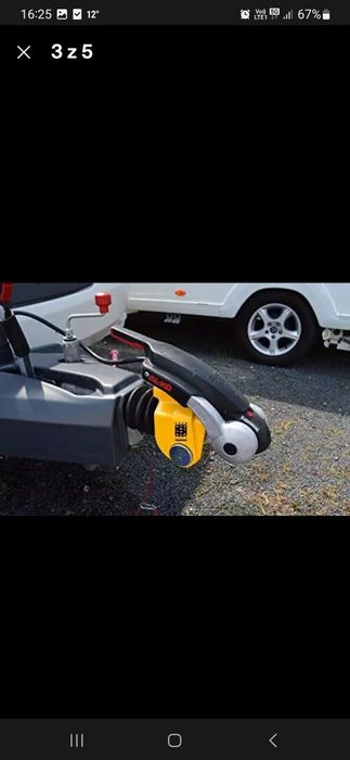 Zabezpieczenie anty kradzieżowe przyczepy zaczepy alko