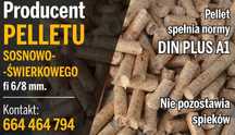 Pellet pelet drzewny 6mm 8mm PRODUCENT