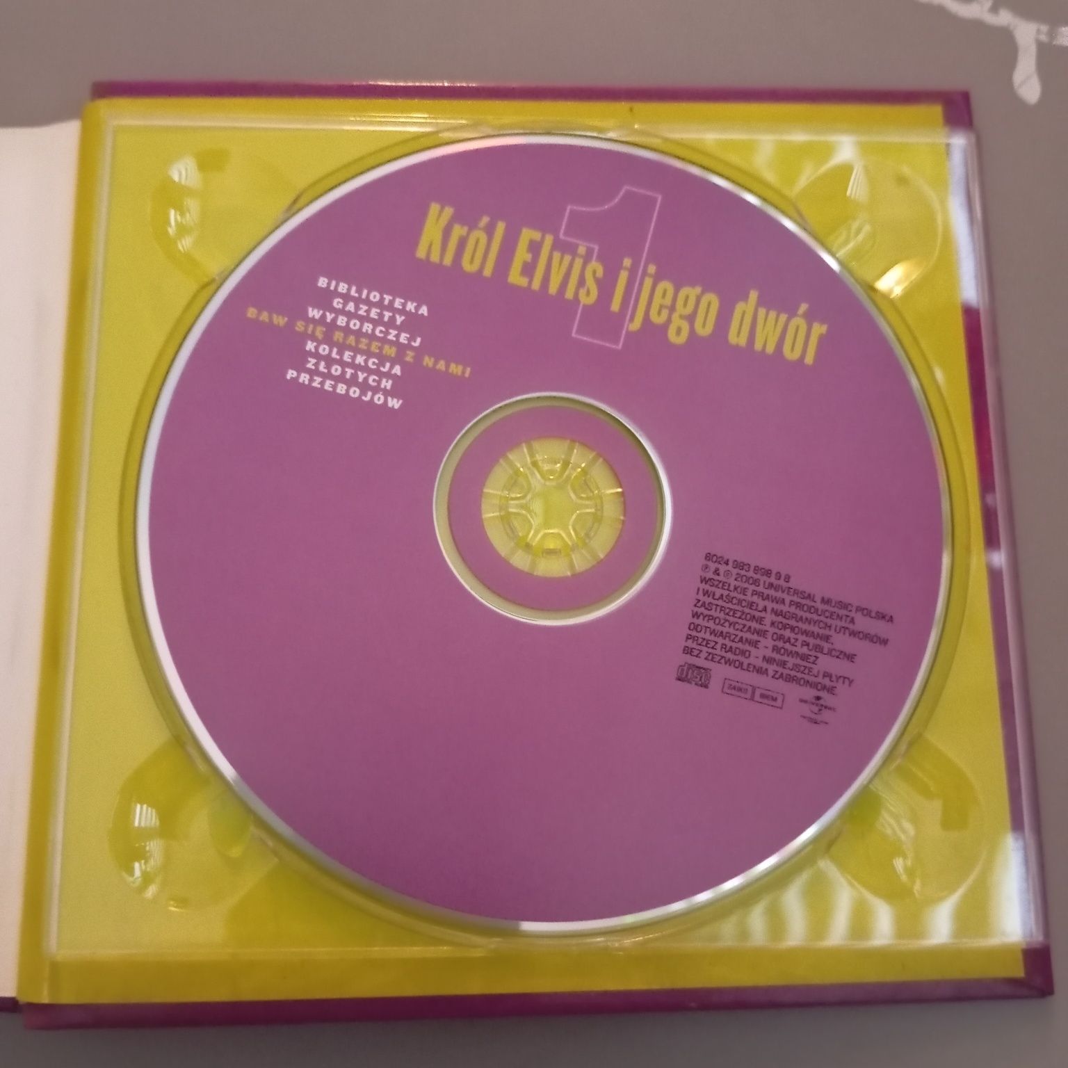 Król Elvis i jego dwór, CD, stan bdb