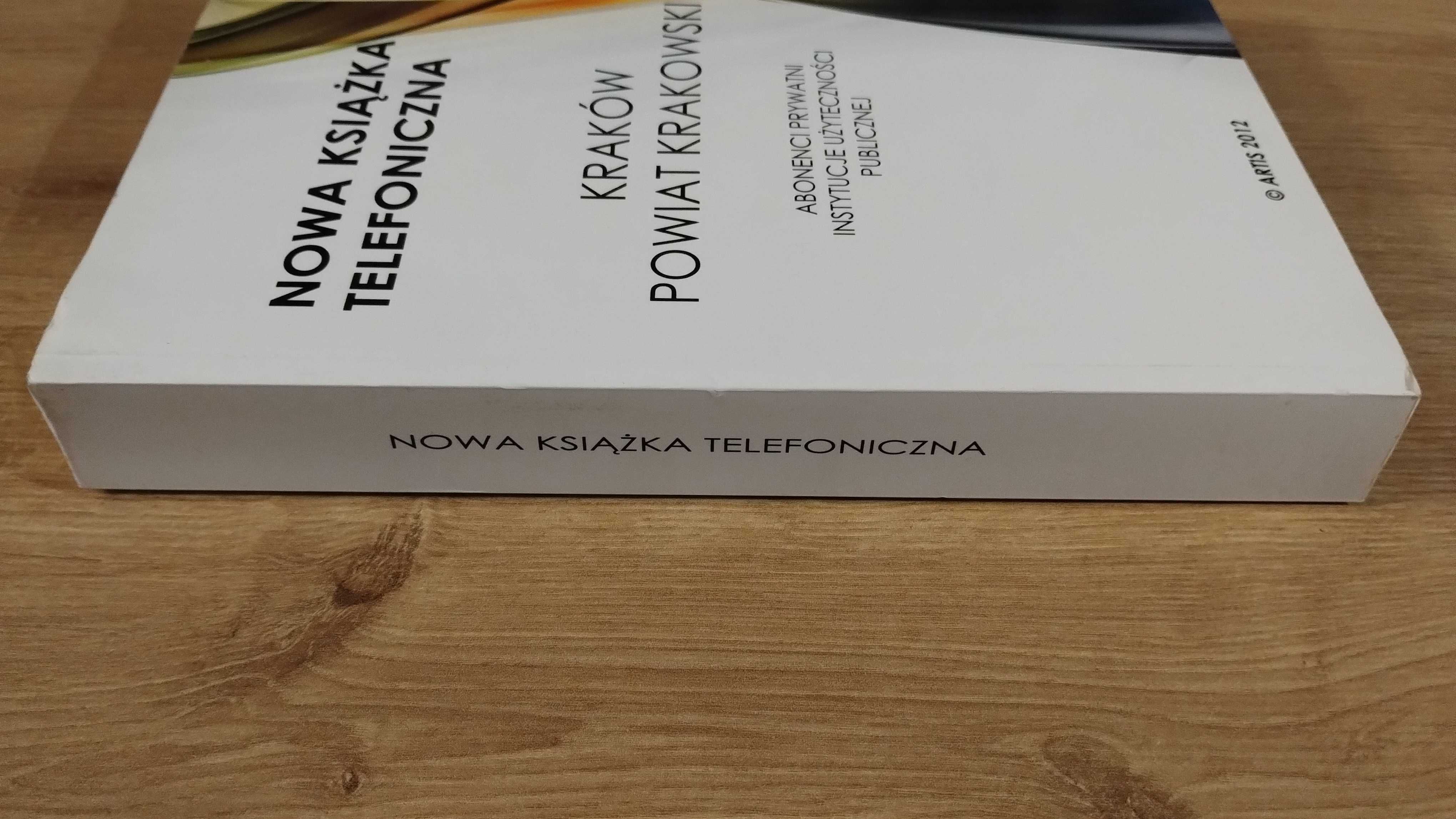 Nowa książka telefoniczna Kraków Powiat krakowski abonen prywatni 2012
