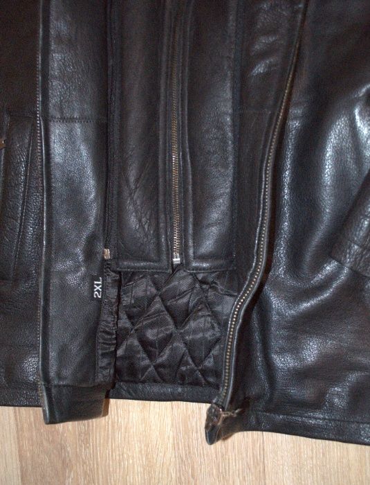 Куртка кожаная мужская, размер:50-52, пр-во Турция
