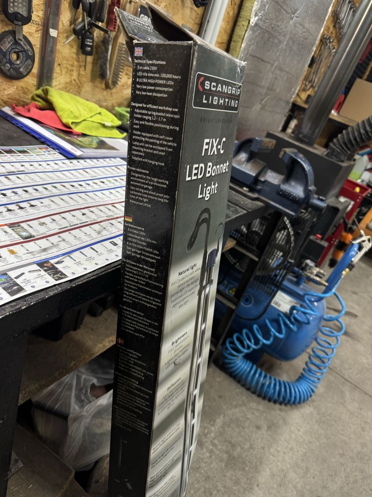 Scangrip Fix-C led bonnet light Nowa
