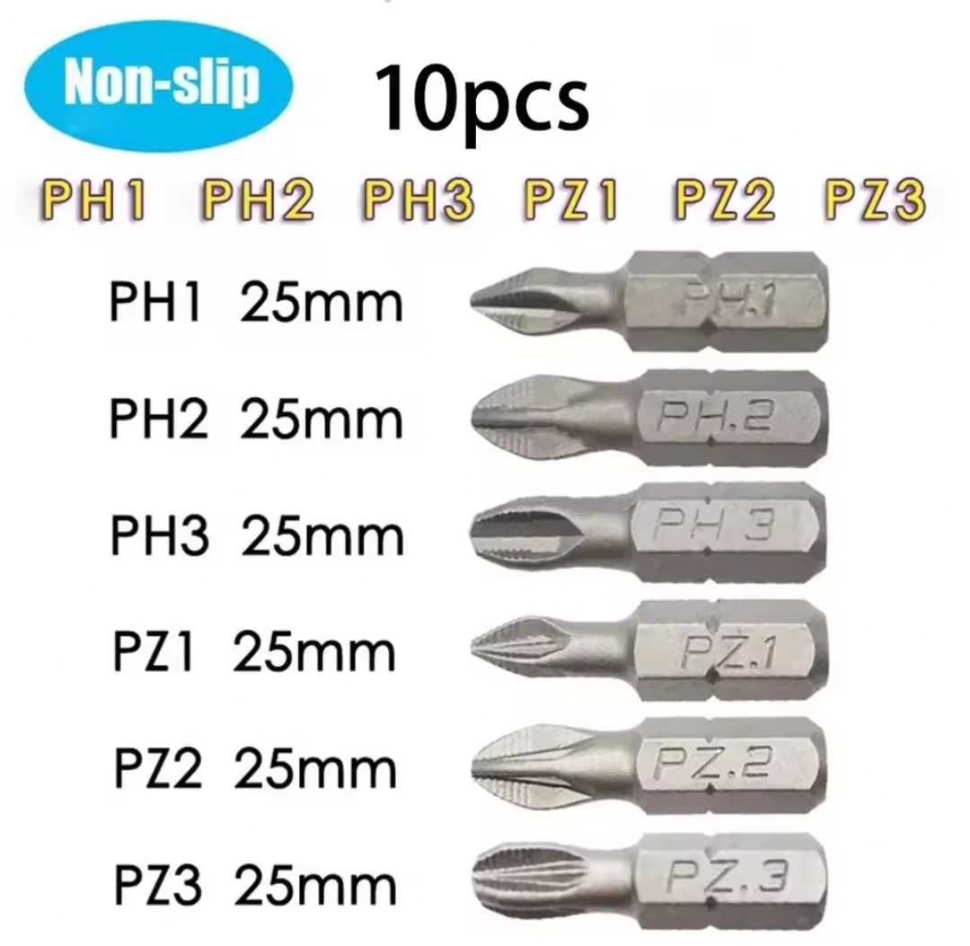 біта бита ph0 ph1 ph2 ph3 pz0 pz1 pz2 pz3 hex torx набор бит набір біт