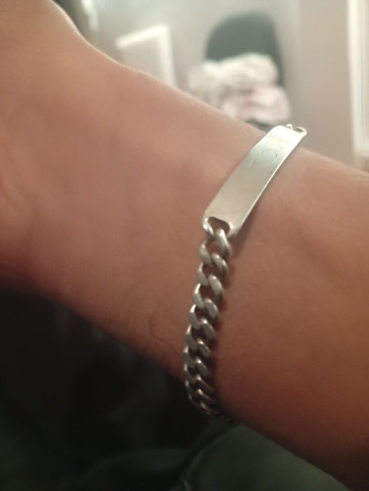 Dois anéis de Prata e uma Pulseira