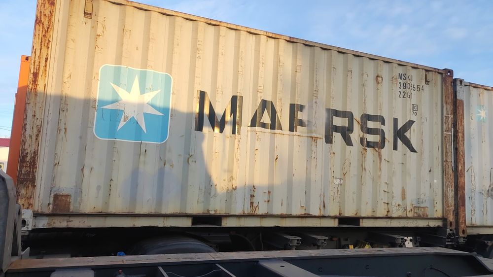 Kontener morski 20DV NA PLACU!!! kontenery morskie  TRANSPORT GRATIS!!