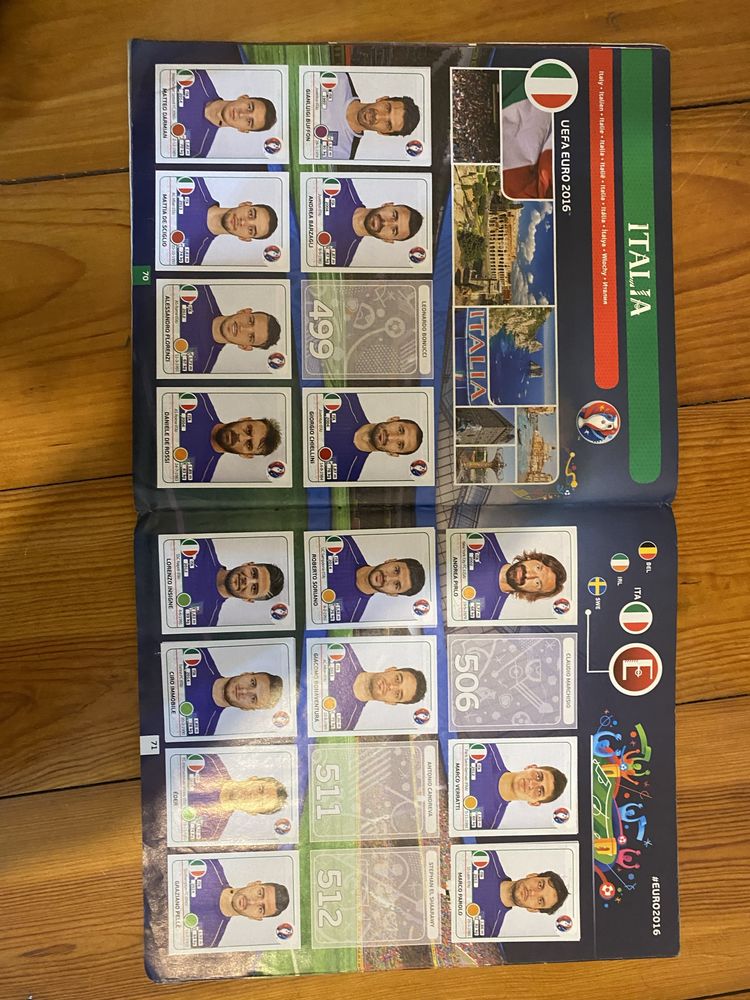 Caderneta e Cromos UEFA EURO 2016 France