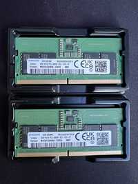 ОЗУ 16gb (2x8) DDR5 Samsung SODIMM для ноутбуков
