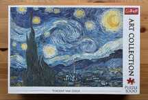 Puzzle 1000 elementów - Vincen  van Gogh - Gwiaździsta noc