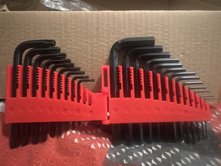 Conjunto/Kit Chaves de Hex Allen e Torx