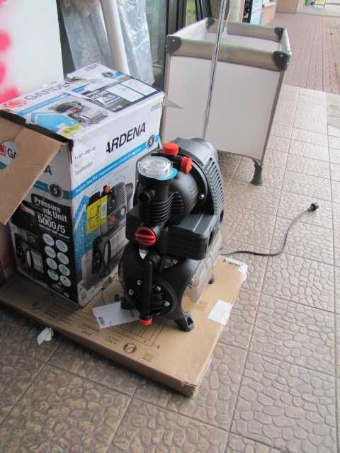 Gardena 5000/5 eco Pompa wody użytkowej ze zbiornikiem ciśnieniowym