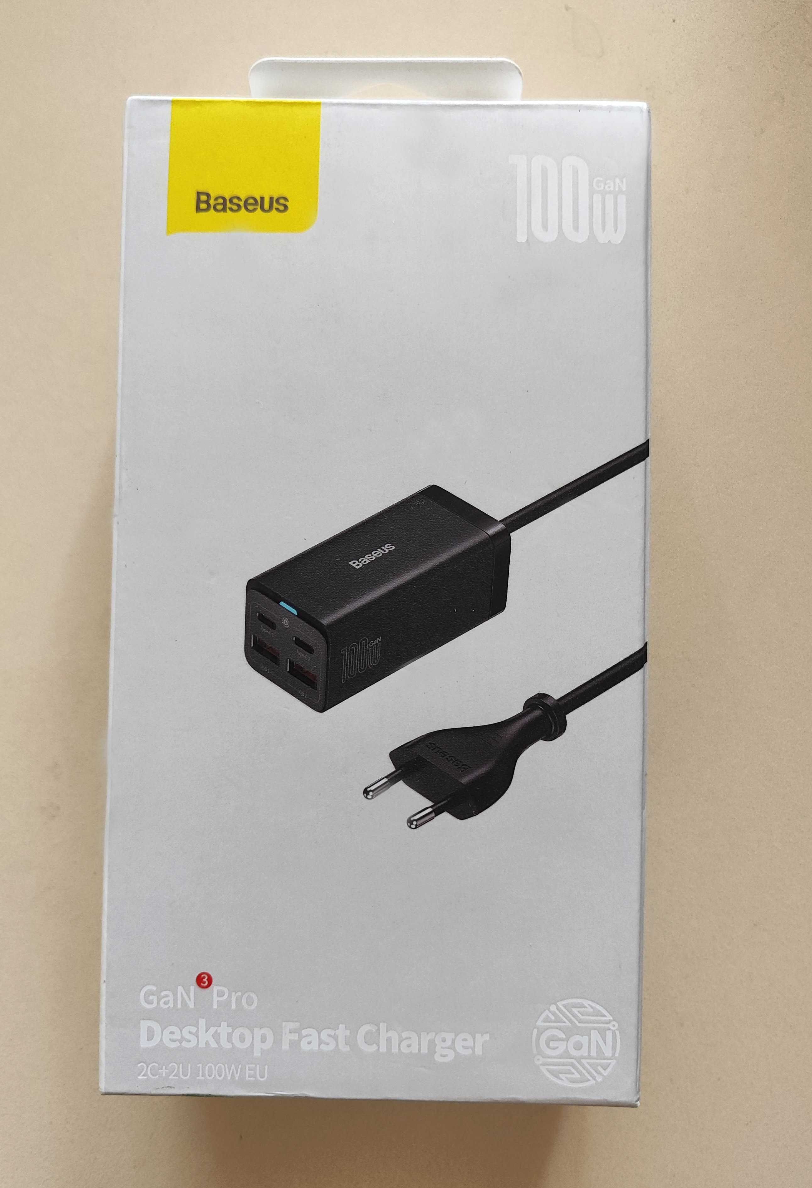 Зарядка Ugreen Baseus GAN 100W айфон телефон ноутбук зарядне 100ВТ