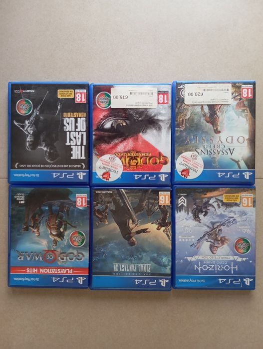 Jogos ps4 vendo ou troco