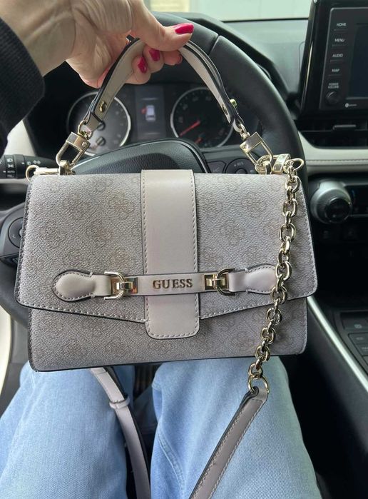 Жіноча сумка кросбоді гесс Guess ginevra оригiнал