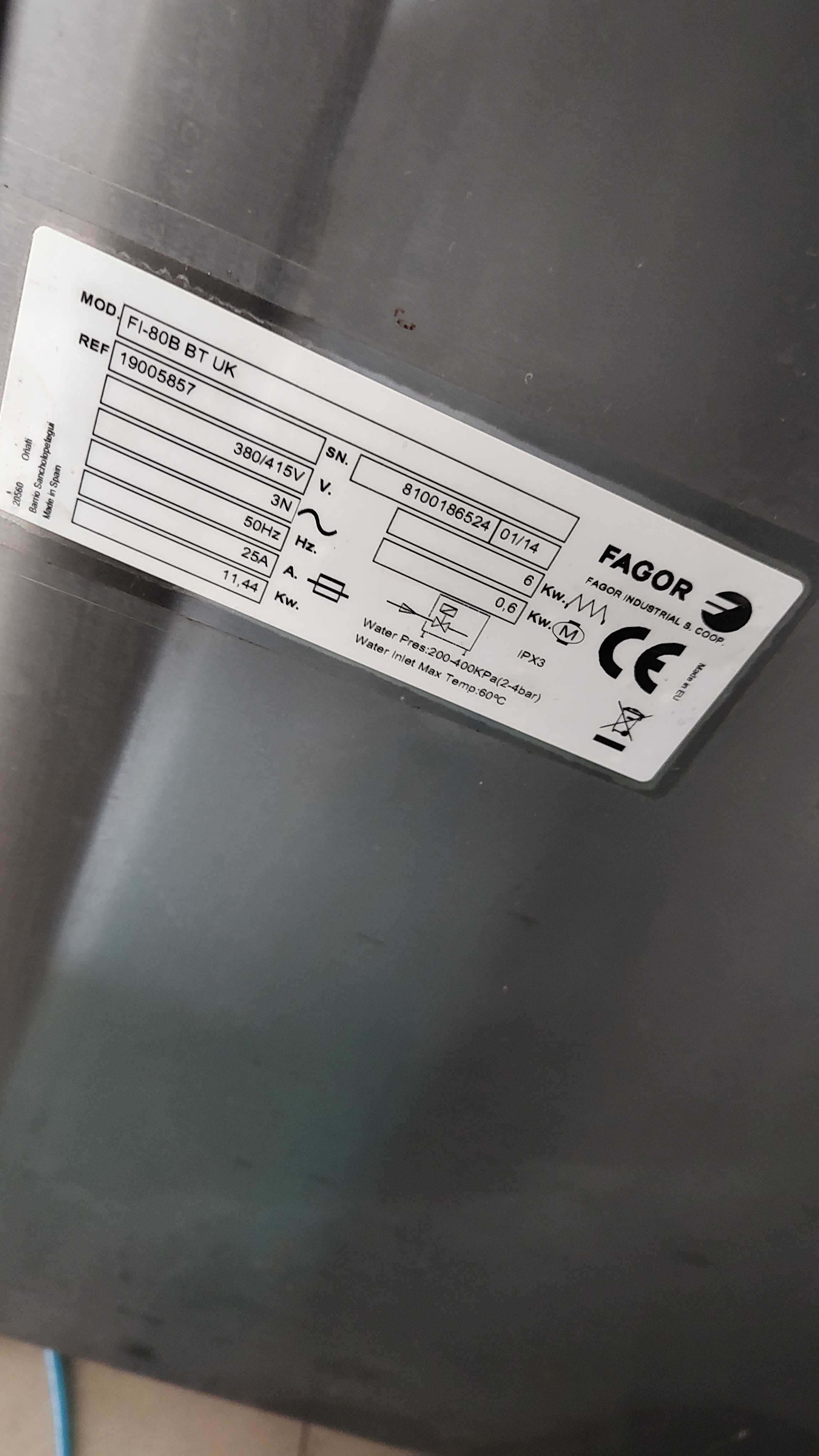 Zmywarka Kapturowa Fagor FI-80b