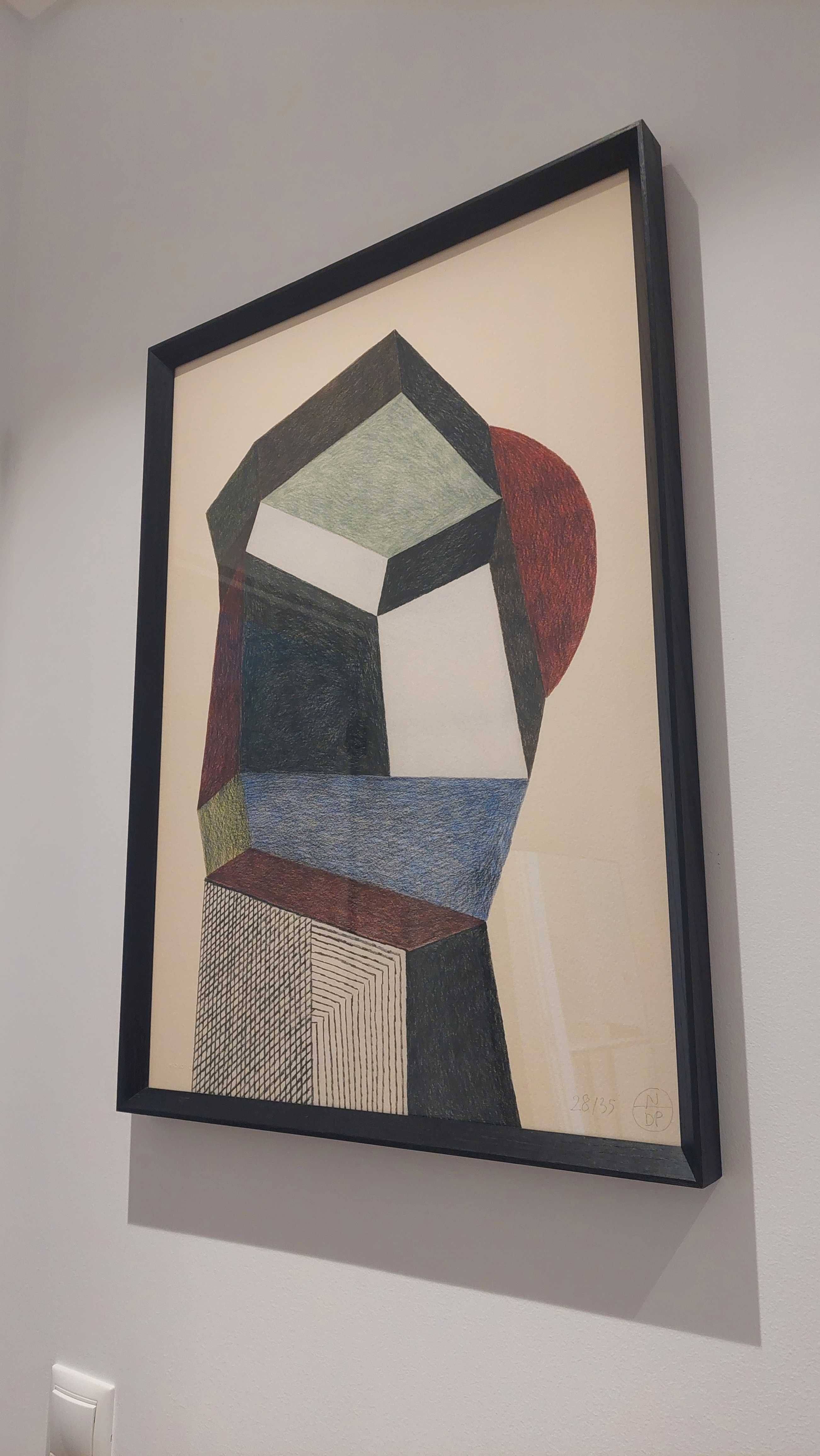 Quadro de Nathalie Du Pasquier " Like a Head" - edição Limitada 28/35