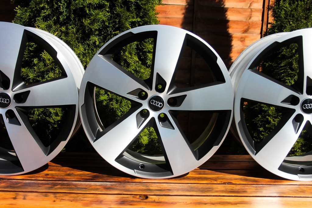 5x112 20 cali AUDI A5 A7 A6 S6 A8 S8 Q5 Q7 Q8 BEZ RYS +czujniki czarne