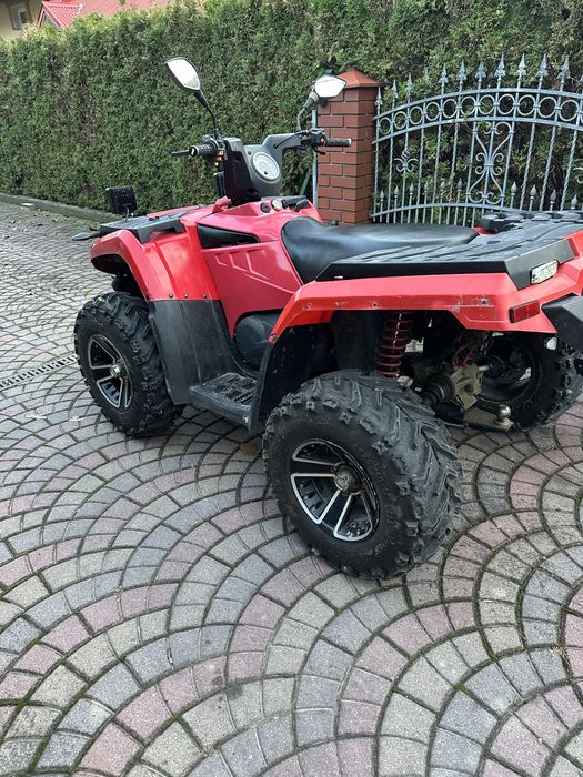 2014 4x4 zarejestrowany l7e  Dinli 400 grizzly can am cf moto polaris